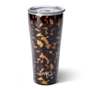 Swig Bombshell 32oz Insulated Tumbler with Tortoise Shell Design
